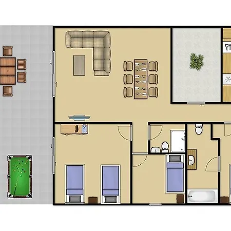 Playa Blanca Sleeps 6 Pool Air Con Wifi Playa Blanca (Lanzarote)
